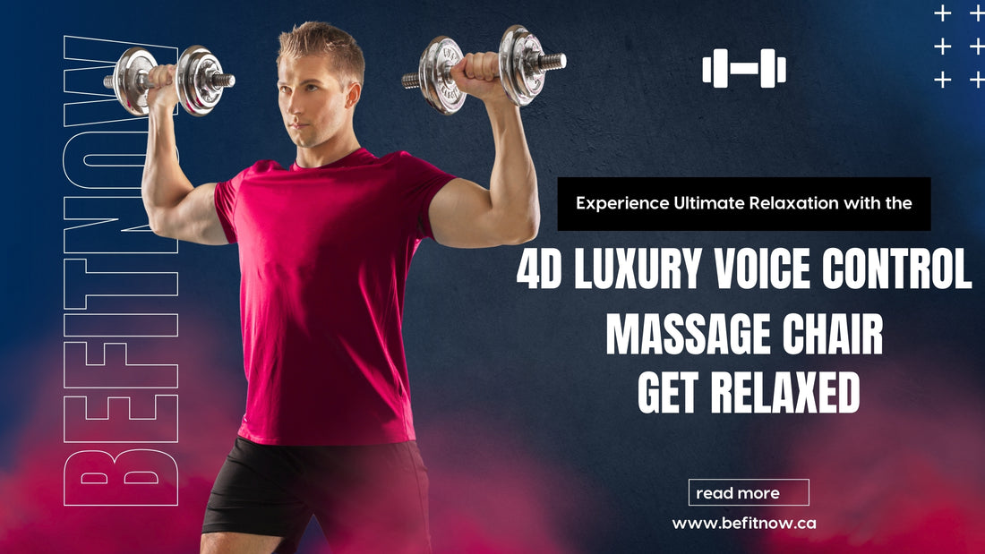 Experience Ultimate Relaxation with the 4D SL Luxury Voice Control Custom Massage Chair