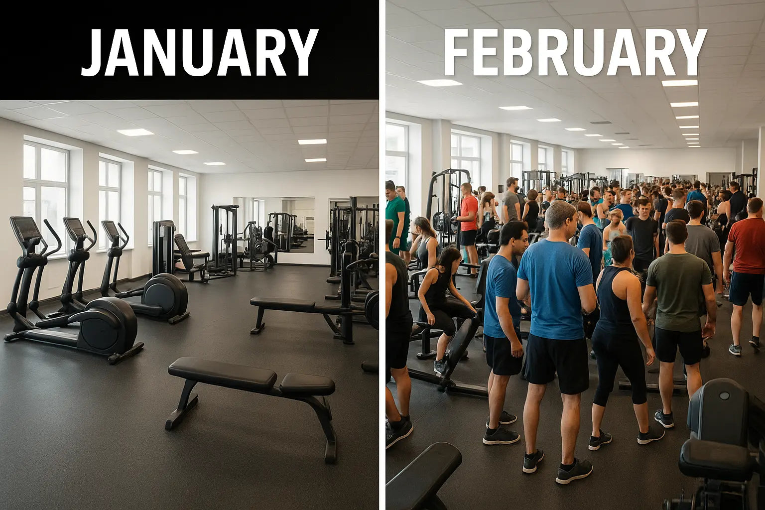 Why January Gym Memberships Fail (And What Smart People Do Instead With Home Gyms)