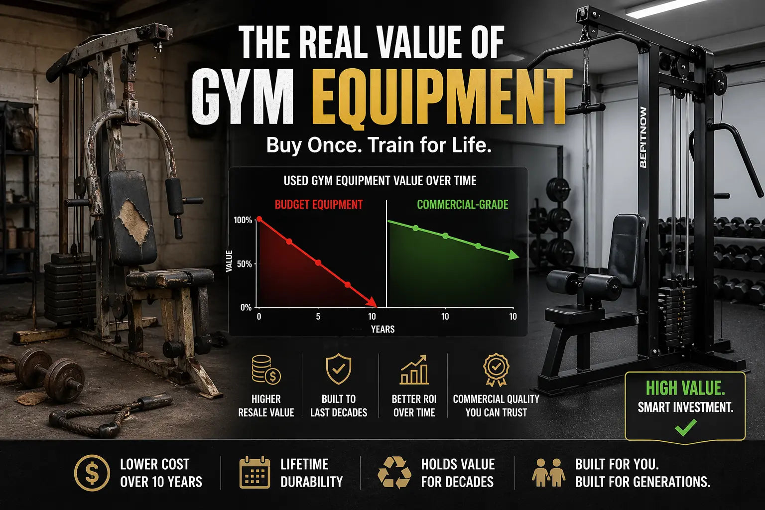 The Math on Home Gym Equipment (And Why Quality Pays for Itself)