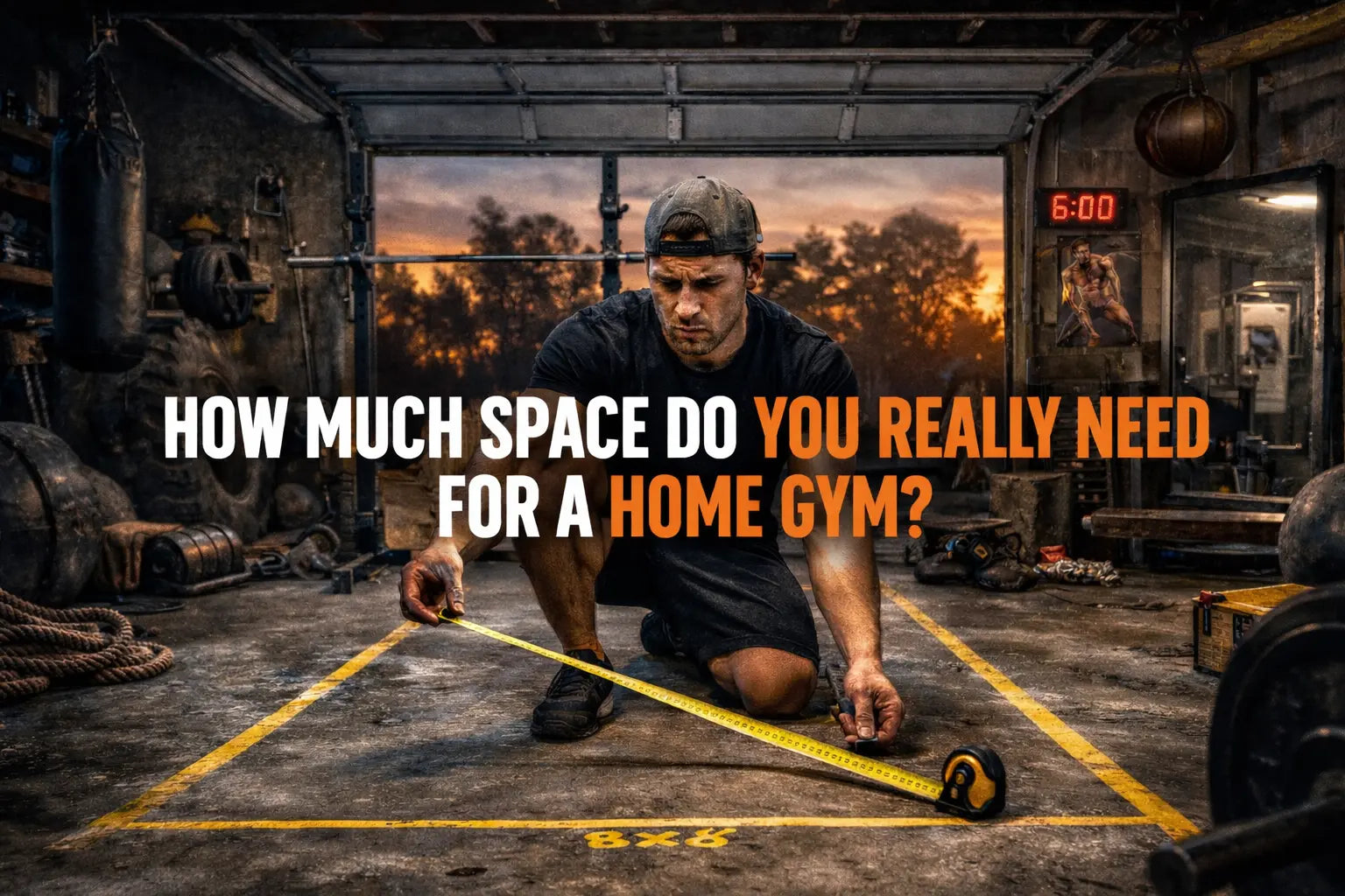 Garage Gym Space Planning: The Actual Math (Not the Marketing Fluff)
