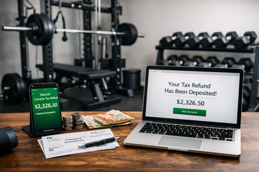 tax refund home gym canada