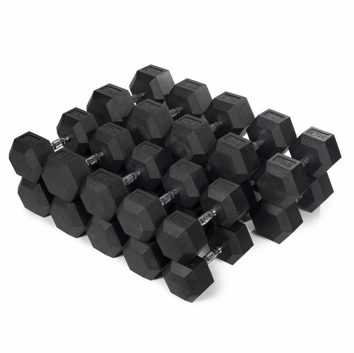 Virgin Hex Dumbbells Set 55-100lbs