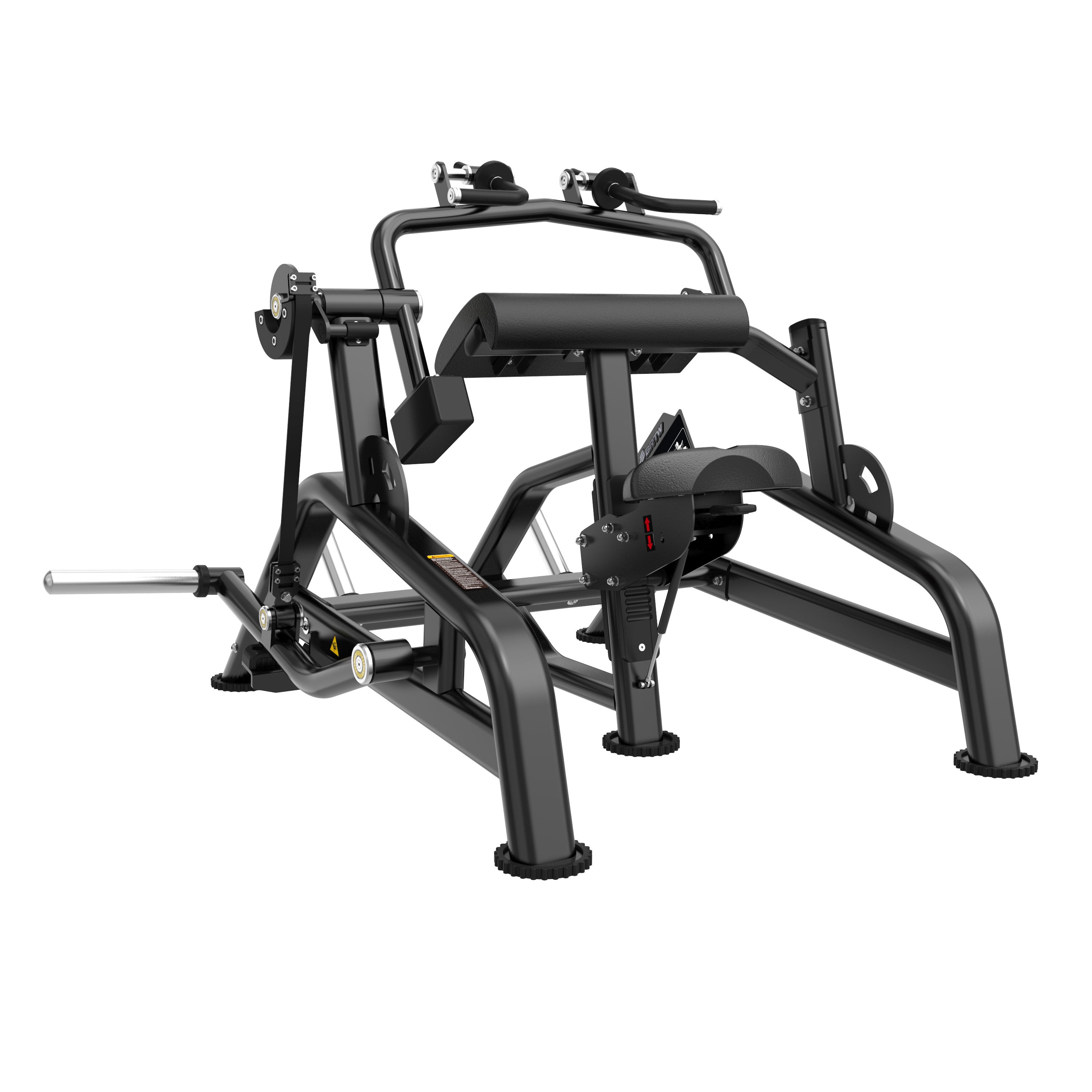 The BefitNow Canada FS06 TRICEPS EXTENSION is a black, commercial-grade machine with padded arm and chest supports, multiple grip handles, and weight plate holders for biceps exercises, preacher curls, and triceps isolation in any gym setup.