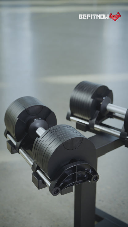Haltères réglables en fonte de 36 kg